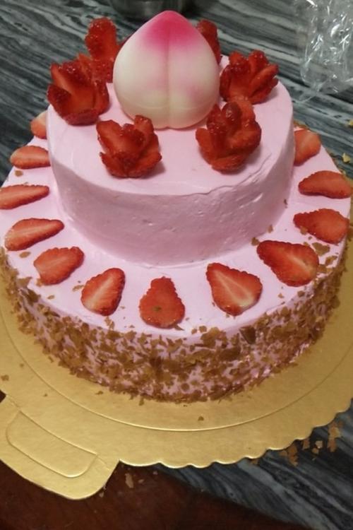 生日蛋糕照片图